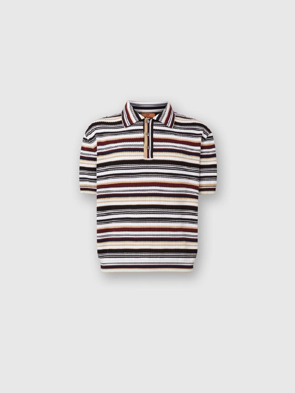 Missoni Polo in cotone a righe Pezzi Unici