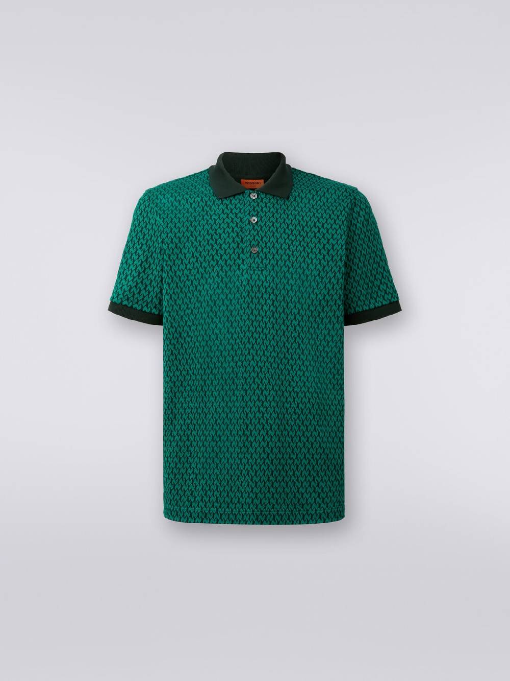Missoni Polo a maniche corte in cotone Soddisfazione Garantita