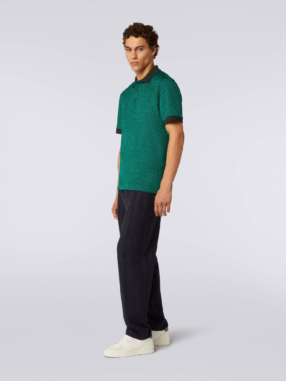 Missoni Polo a maniche corte in cotone Soddisfazione Garantita