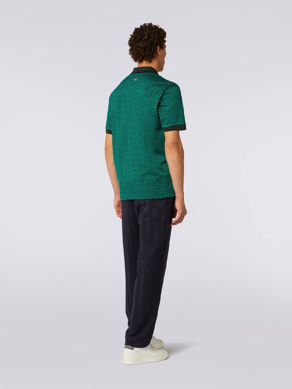 Missoni Polo a maniche corte in cotone Soddisfazione Garantita