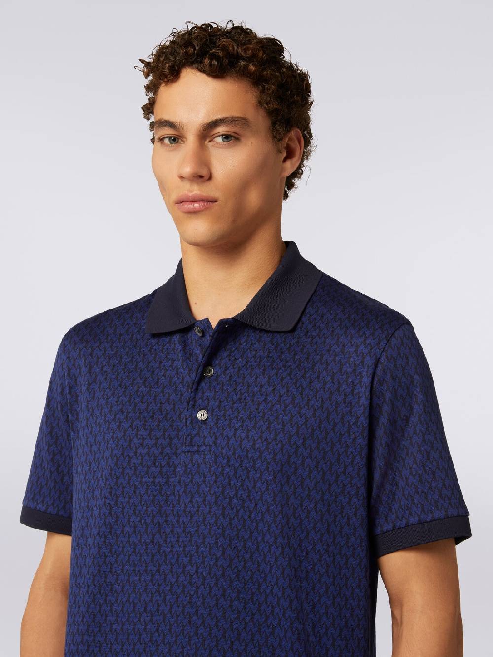 Missoni Polo a maniche corte in cotone Qualità Garantita