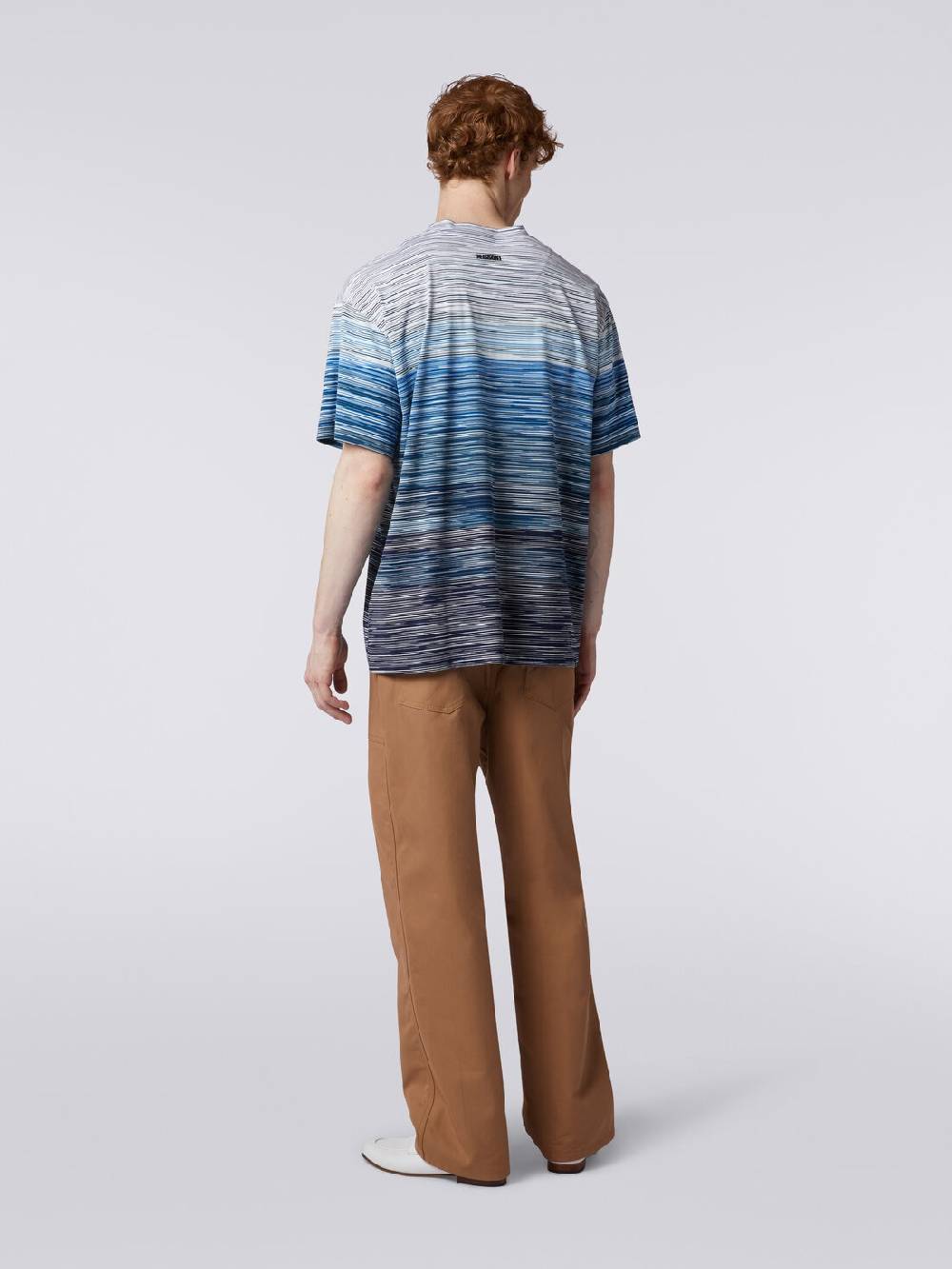 Missoni T-shirt a maniche corte in cotone fiammato Novità