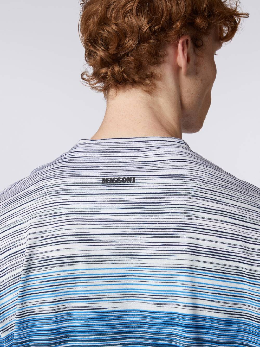 Missoni T-shirt a maniche corte in cotone fiammato Novità
