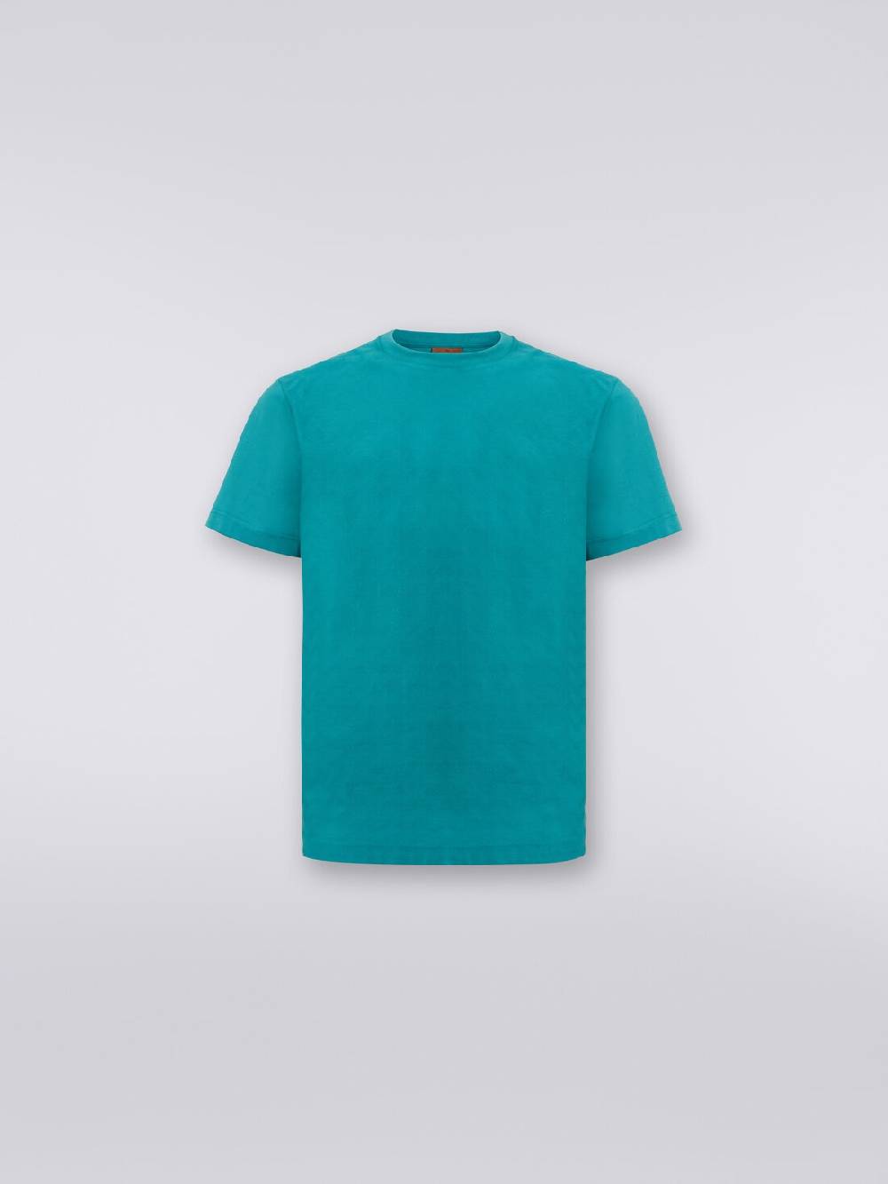 Missoni T-shirt a maniche corte in cotone zig zag Presa