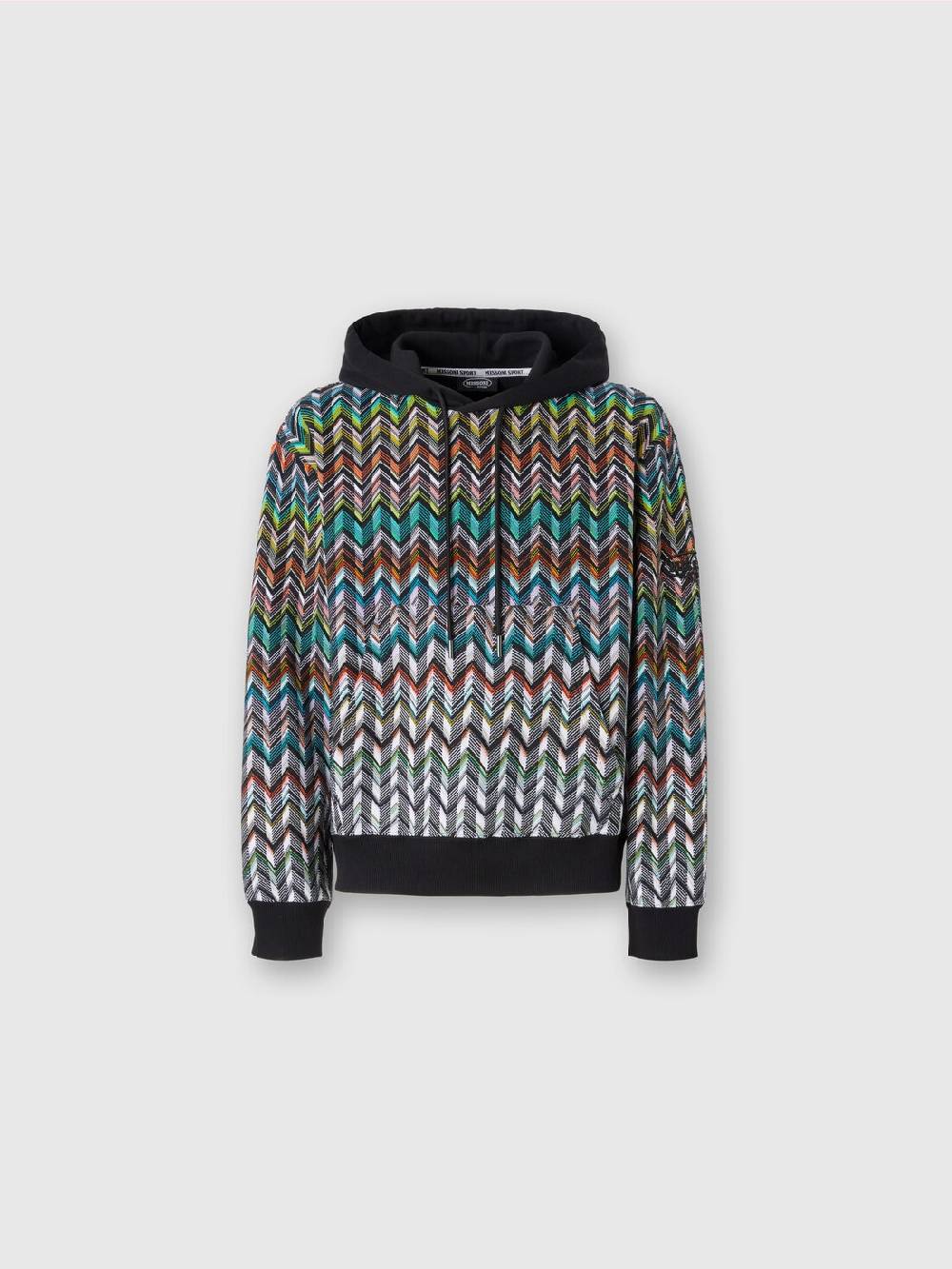 Missoni Felpa con cappuccio in maglia zig zag I Più Venduti