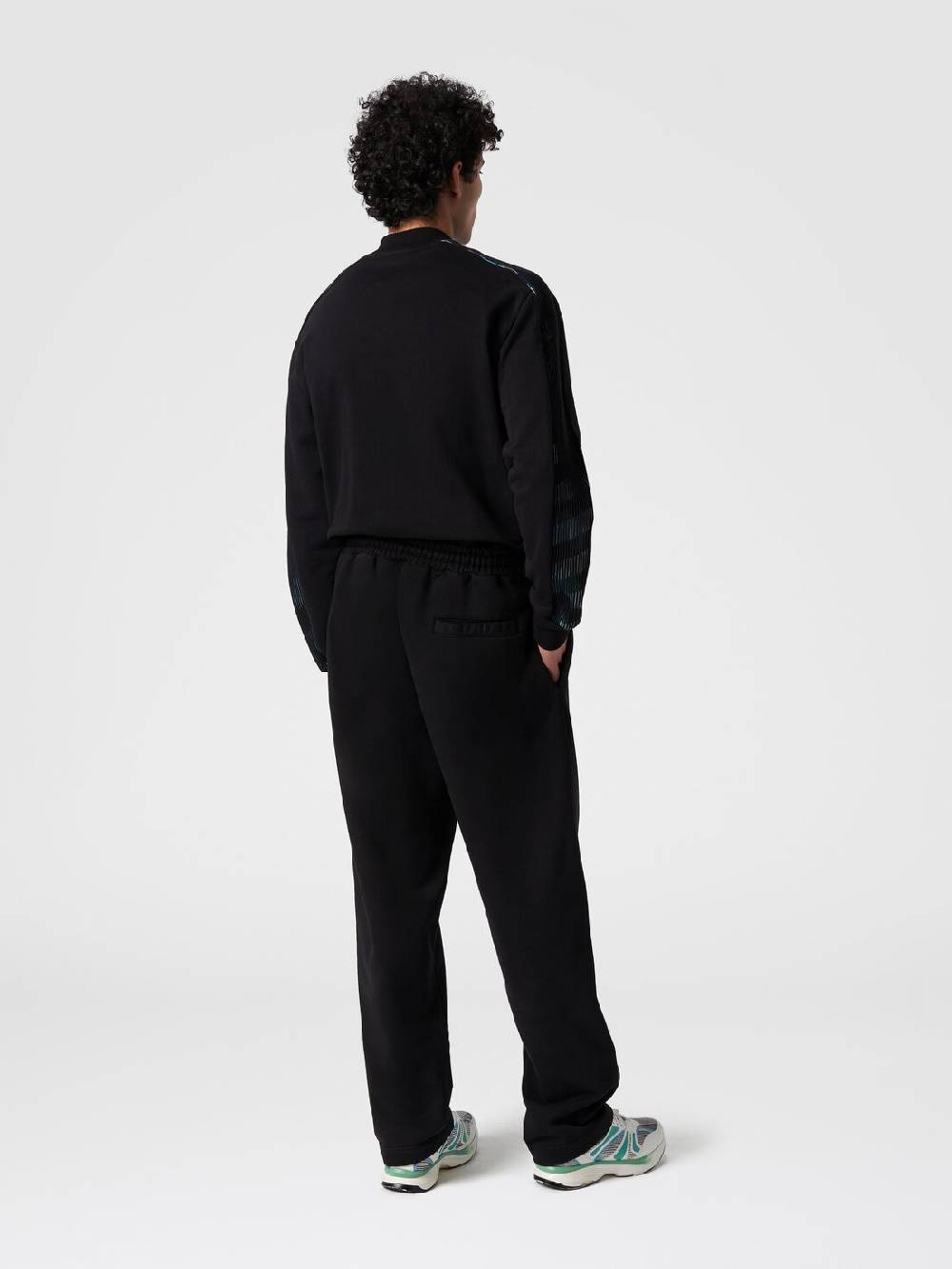 Missoni Pantaloni in felpa di cotone con logo Nuova