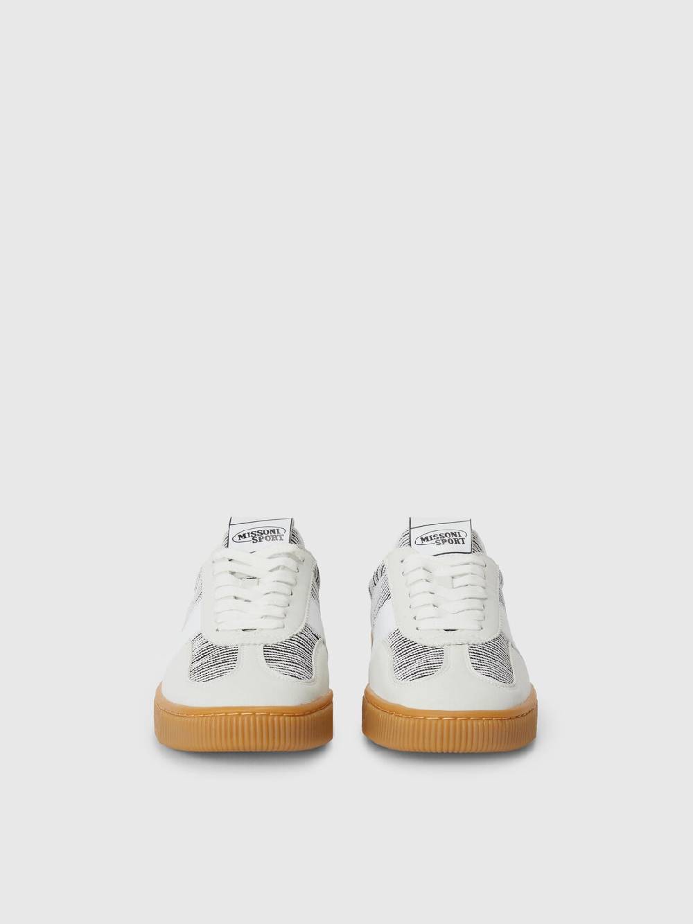 Missoni Sneakers con suola di gomma e tomaia in tessuto con inserti a contrasto Offerte esclusive