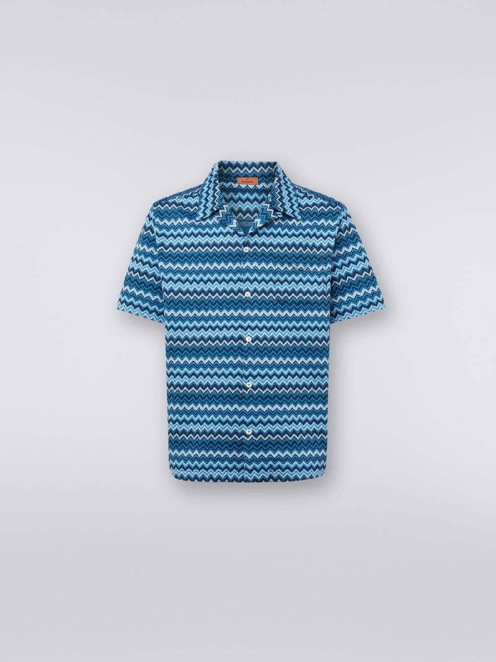 Missoni Camicia a maniche corte in jersey zig zag Lightning offer