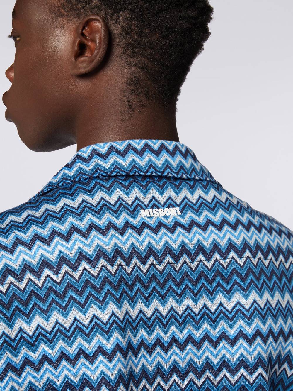 Missoni Camicia a maniche corte in jersey zig zag Lightning offer