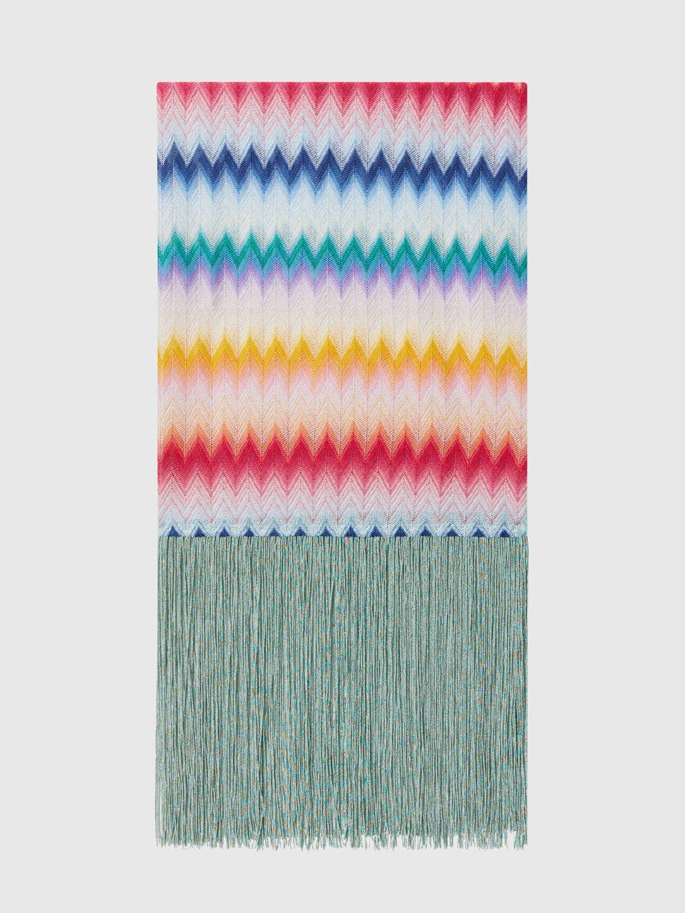 Missoni Stola in viscosa chevron con lamé Enormi risparmi
