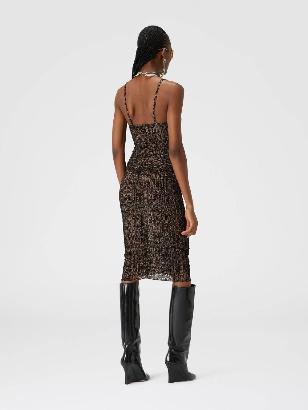 Missoni Gonna in tulle zig zag con arricciatura centrale Sostegno trimestrale