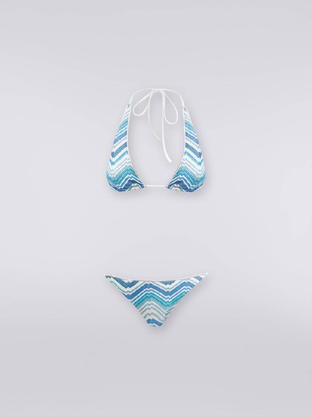 Missoni Bikini in misto viscosa chevron con lurex Super sconto