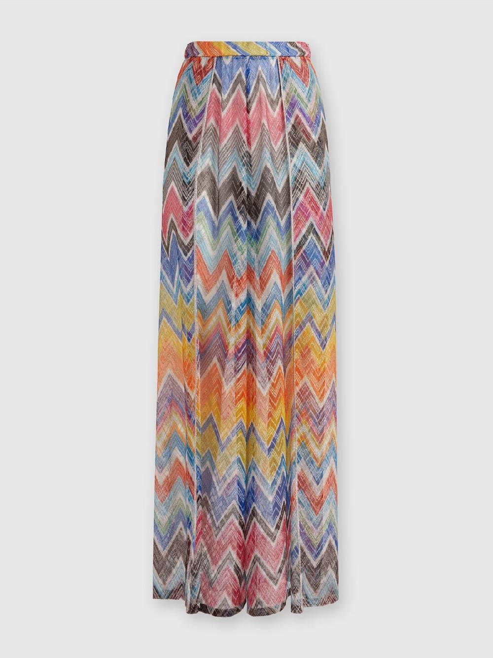 Missoni Pantapalazzo con stampa zig zag e lurex Enormi sconti