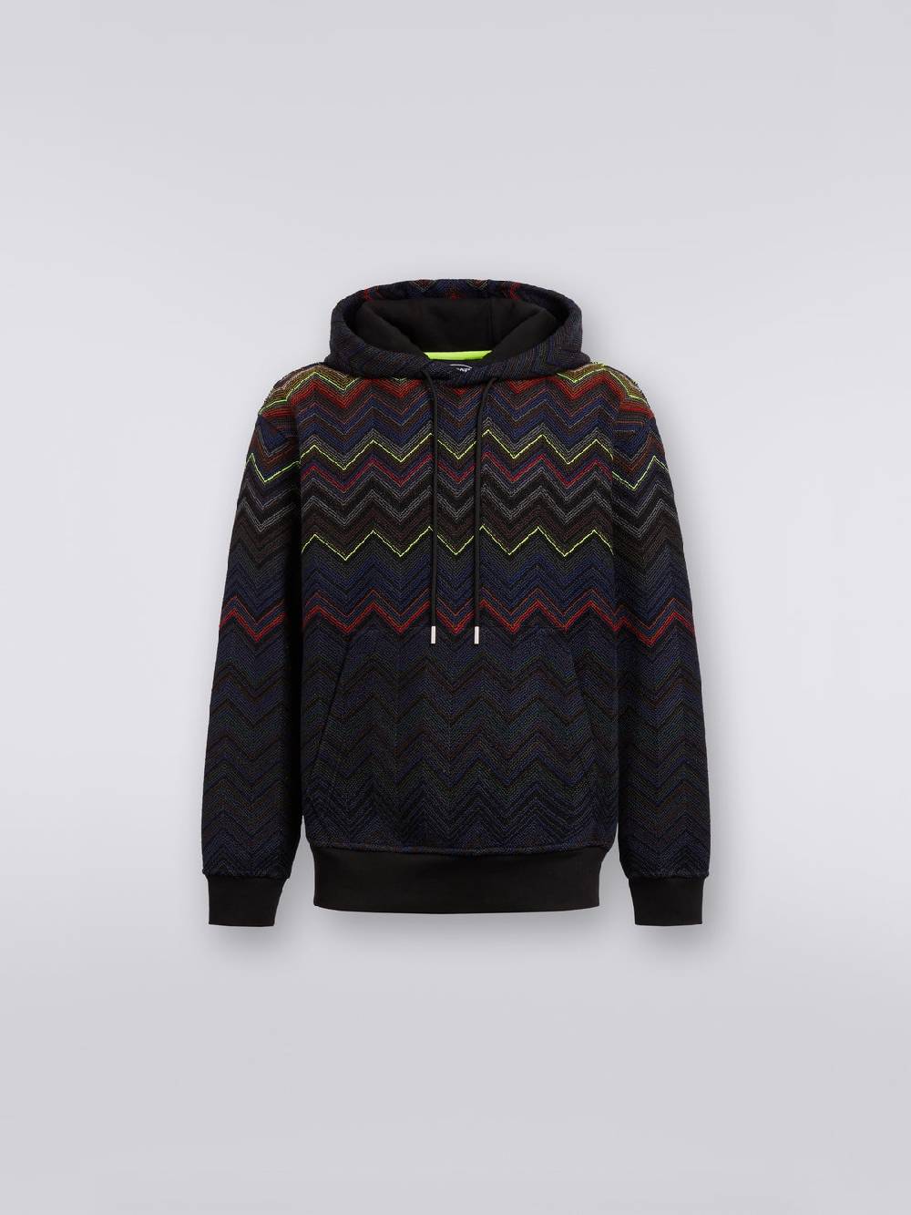 Missoni Felpa con cappuccio e tasca a marsupio in collaborazione con Mike Maignan Trasporto libero internazionale