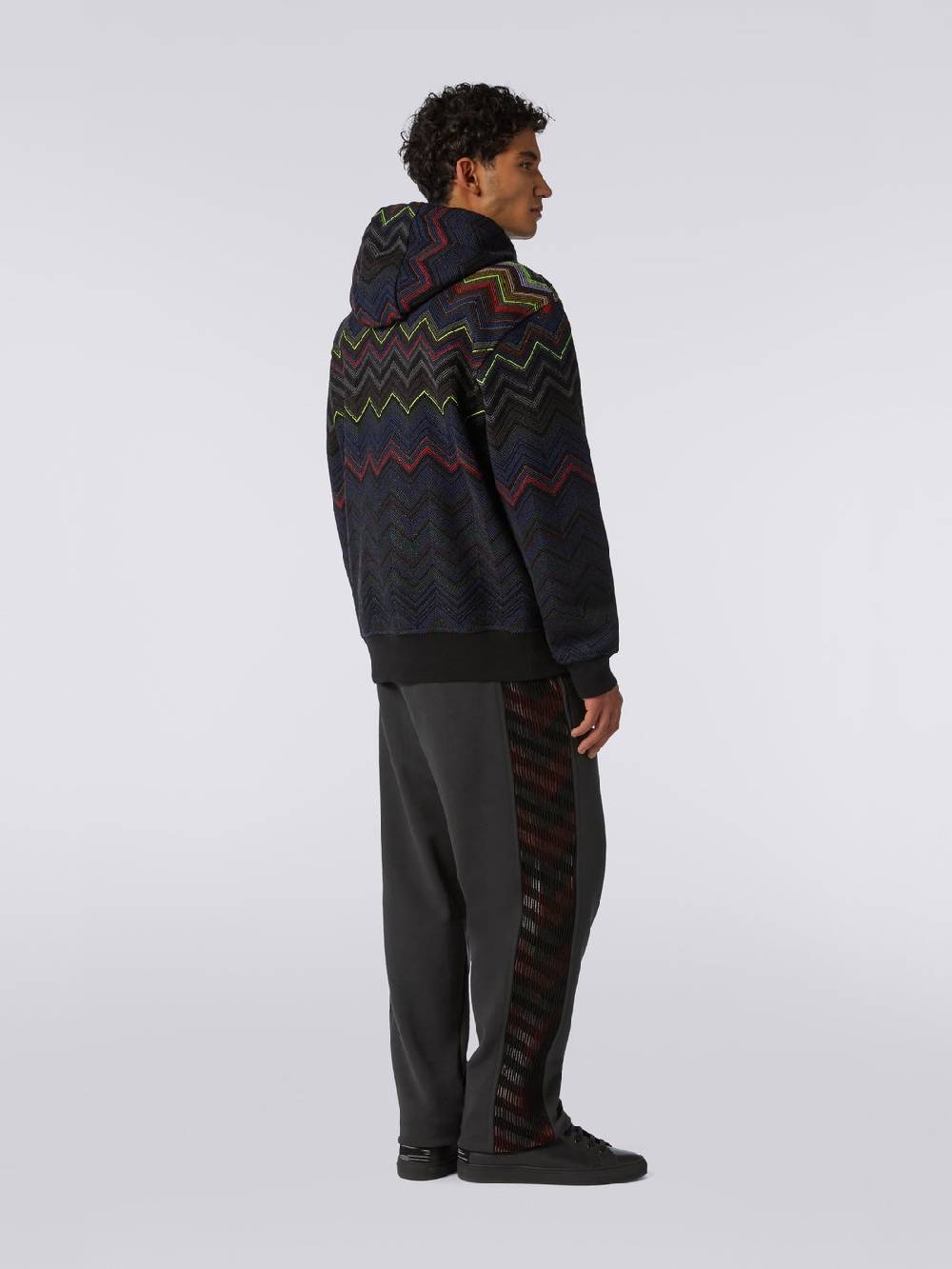 Missoni Felpa con cappuccio e tasca a marsupio in collaborazione con Mike Maignan Trasporto libero internazionale