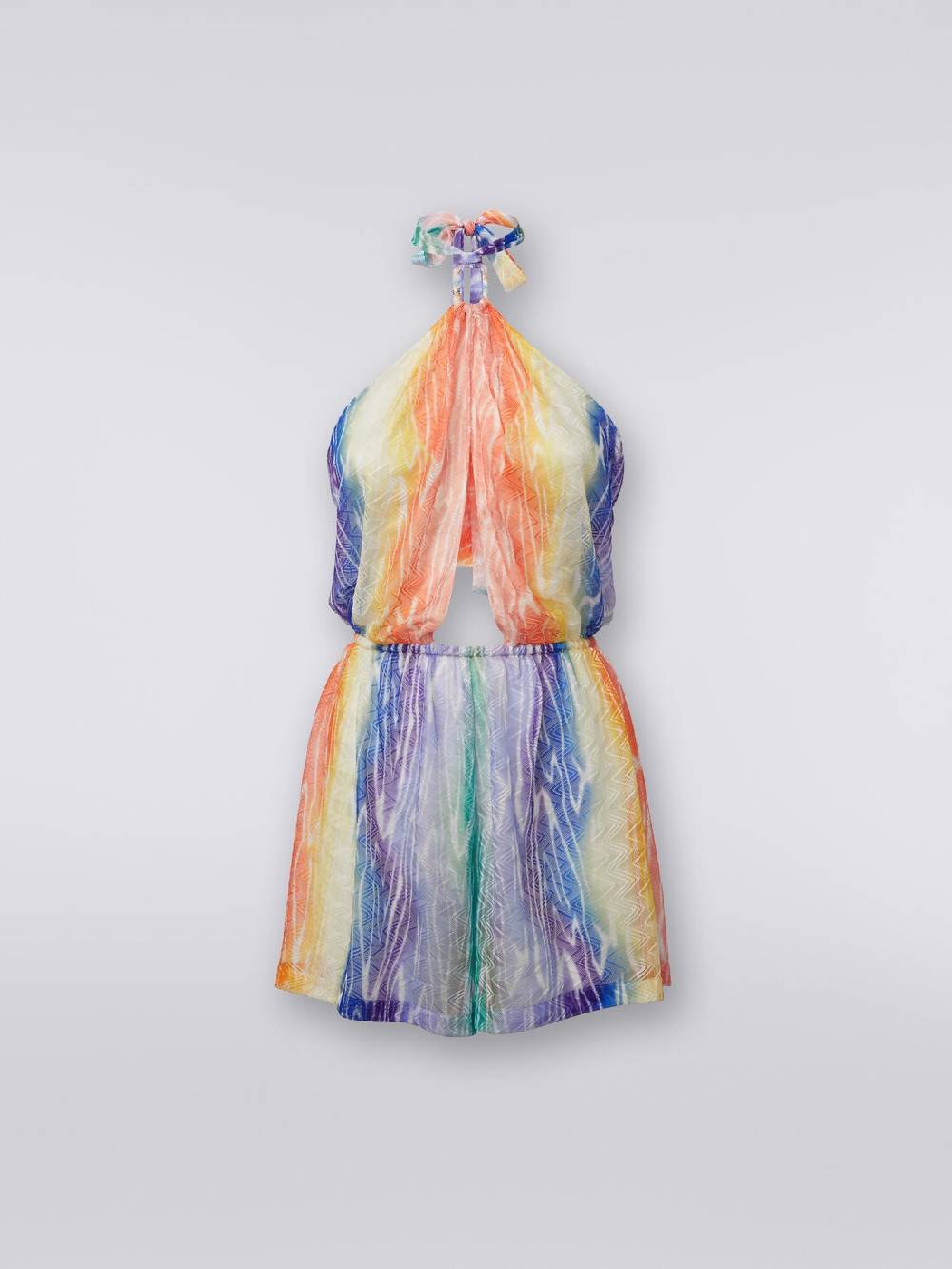 Missoni Tuta copricostume corta stampa tie-dye Sconti questo mese
