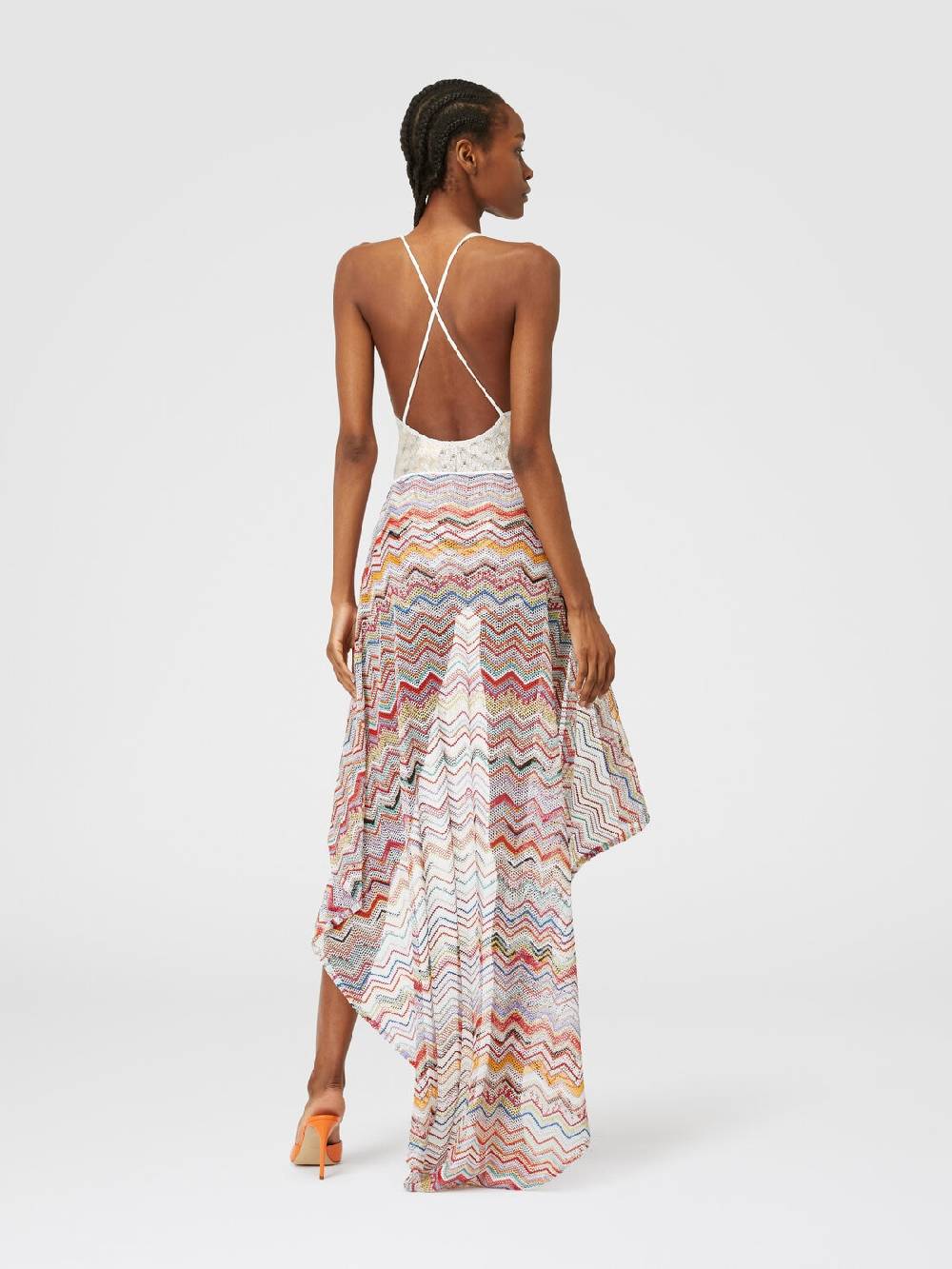 Missoni Gonna pareo in crochet con lurex In Linea