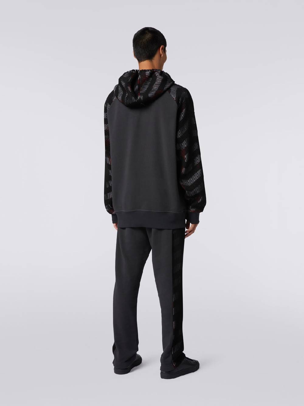 Missoni Felpa con cappuccio in jersey con inserti in maglia in collaborazione con Mike Maignan Promozione