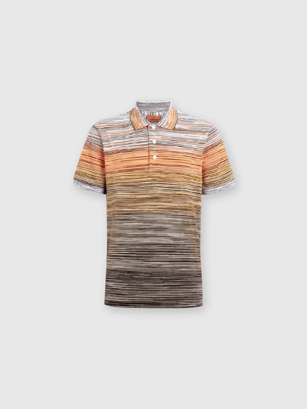 Missoni Polo in piquet di cotone fiammato Acquista Ora