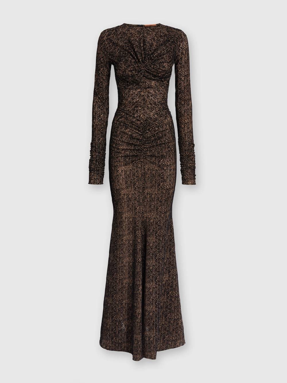 Missoni Abito lungo in tulle con arricciature Fino Al -60%