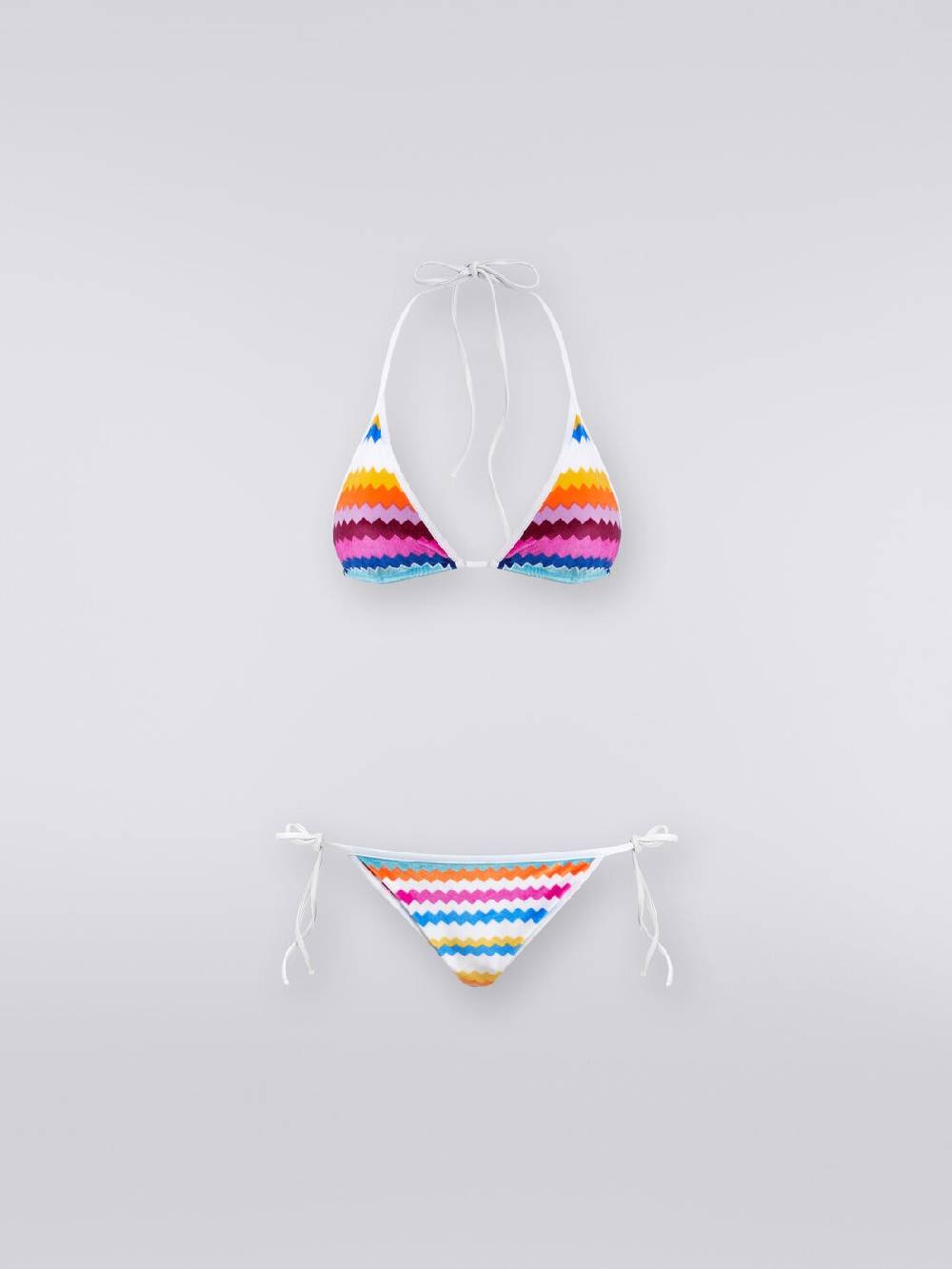 Missoni Bikini in nylon stretch stampa zig zag Novità