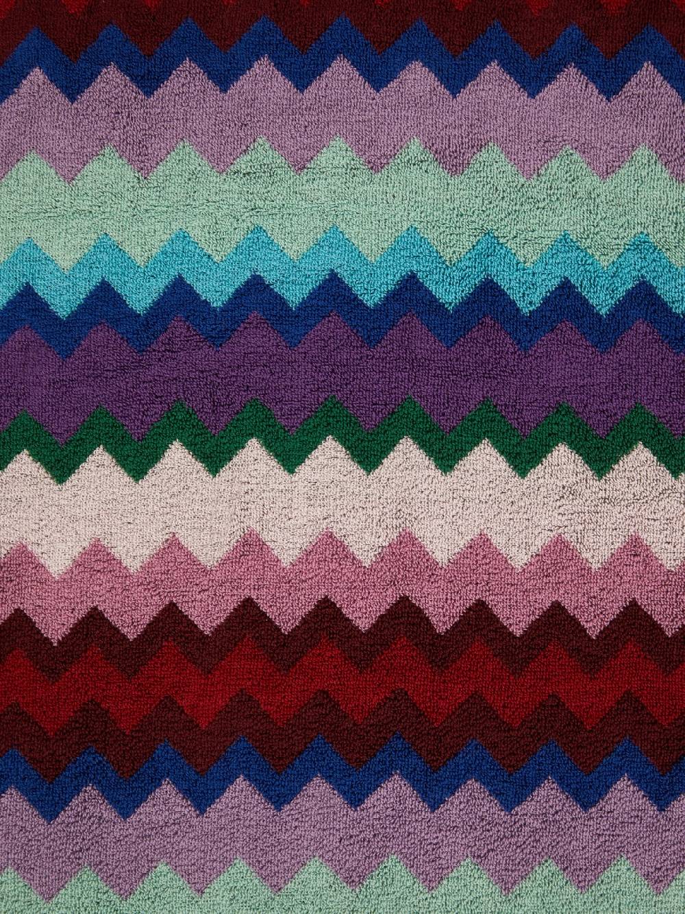 Missoni Telo mare Chantal 100x180 cm in spugna di cotone chevron Negozio