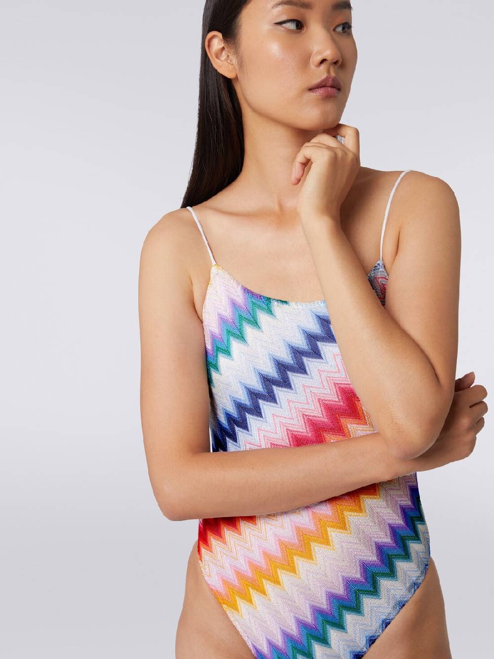 Missoni Costume intero zig zag con lurex Shopping online