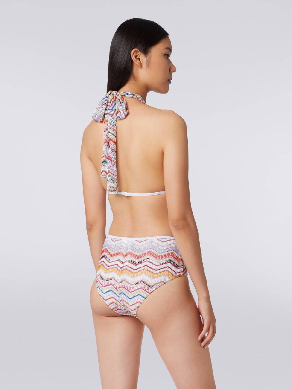 Missoni Bikini in crochet con lurex e slip a vita alta Black Friday