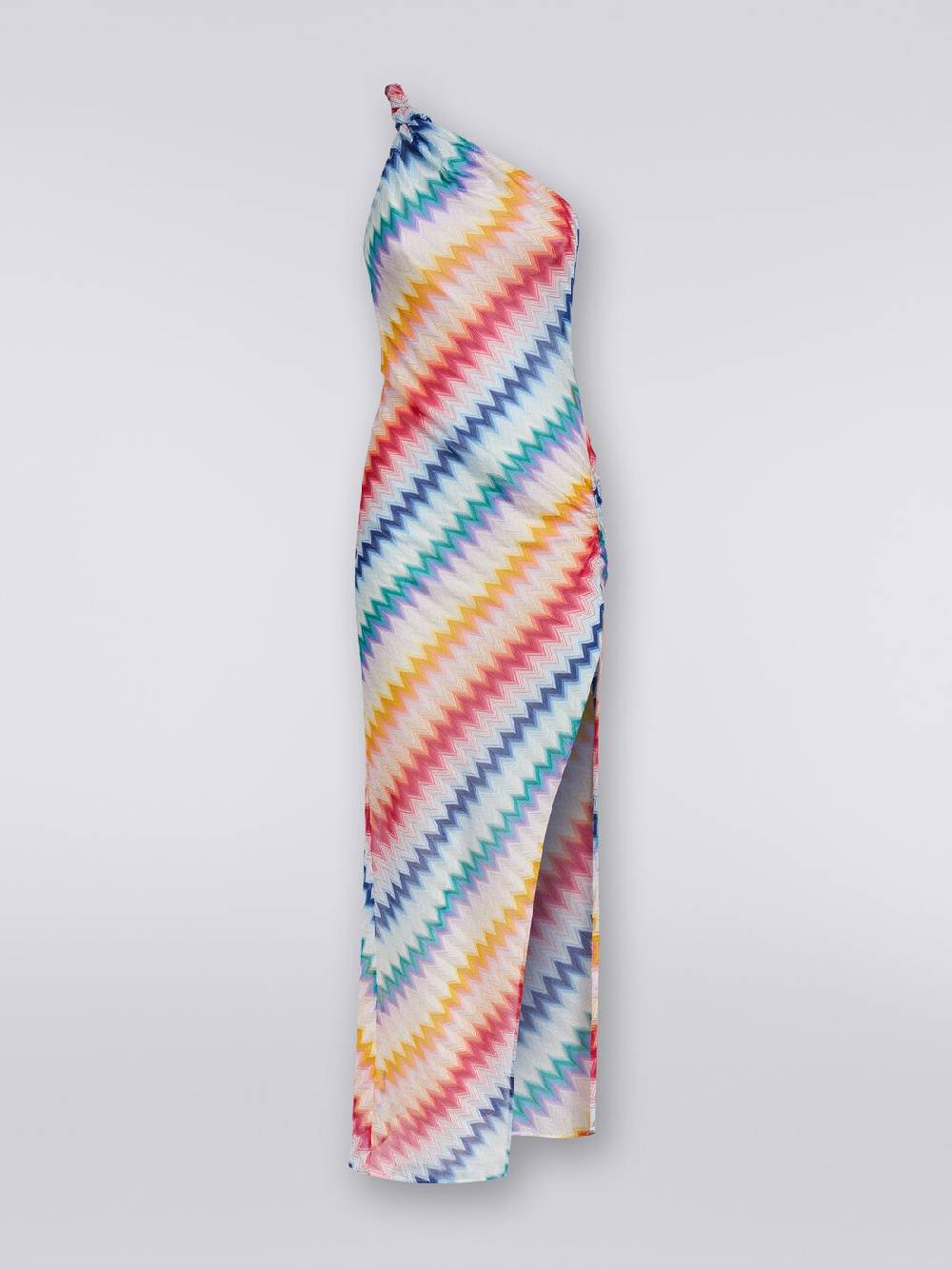 Missoni Copricostume monospalla lungo con stampa zig zag Offerta migliore
