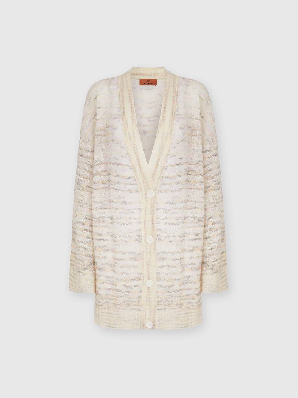 Missoni Cardigan oversize in viscosa, alpaca e lana Online Outlet