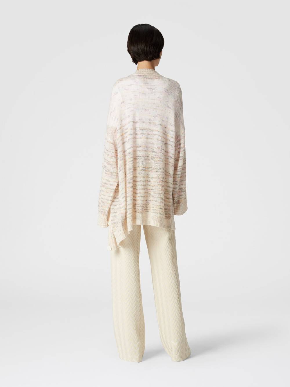 Missoni Cardigan oversize in viscosa, alpaca e lana Online Outlet