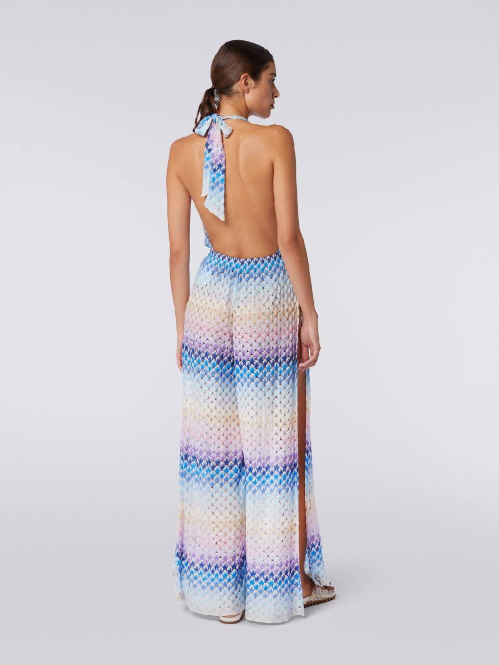 Missoni Tuta pantalone effetto pizzo dégradé con lurex Sconti VIP