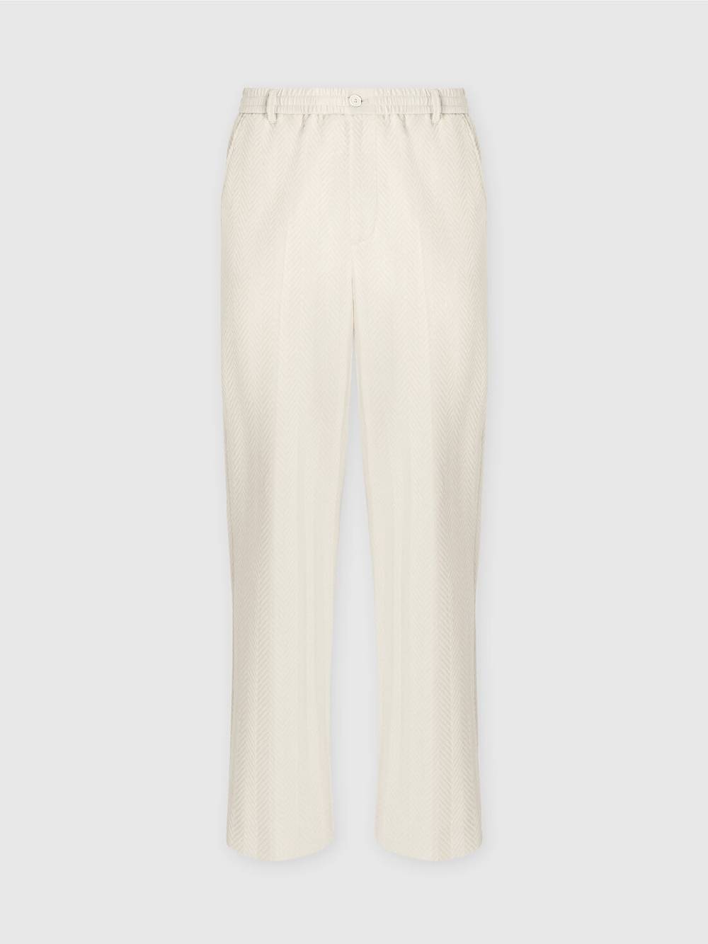 Missoni Pantaloni classici in cotone e viscosa zig zag Ultimi tre giorni