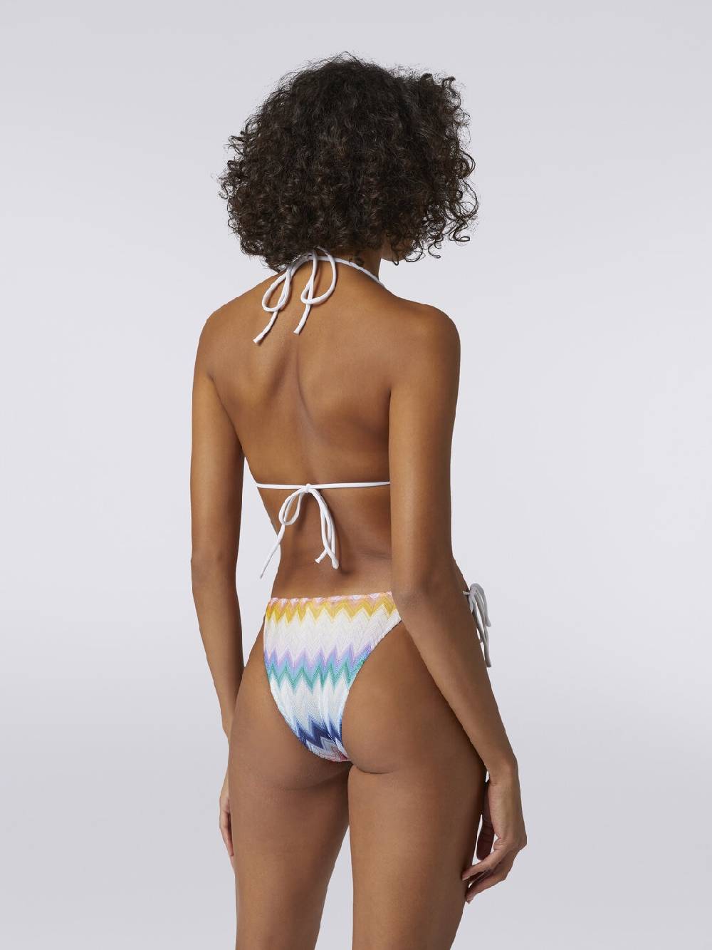 Missoni Bikini in misto viscosa sfumata zig zag con lurex Ultimo giorno
