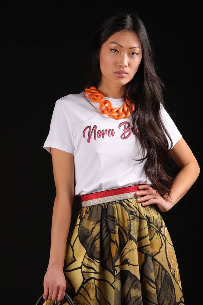 Nora Barth T-shirt con stampa Promozione