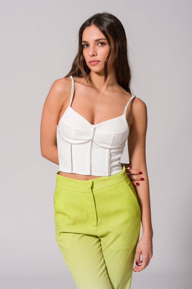 Nora Barth Top 22589116-01 Nora Barth Colore Bianco Online