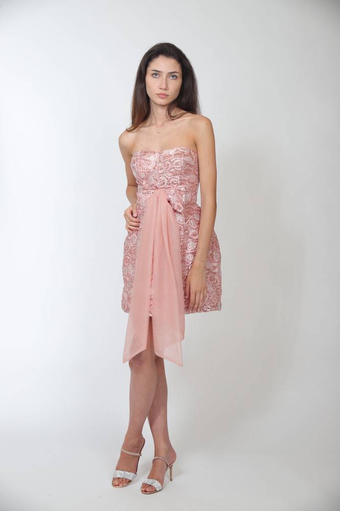 Nora Barth Abito in pizzo rosa Vendite Flash