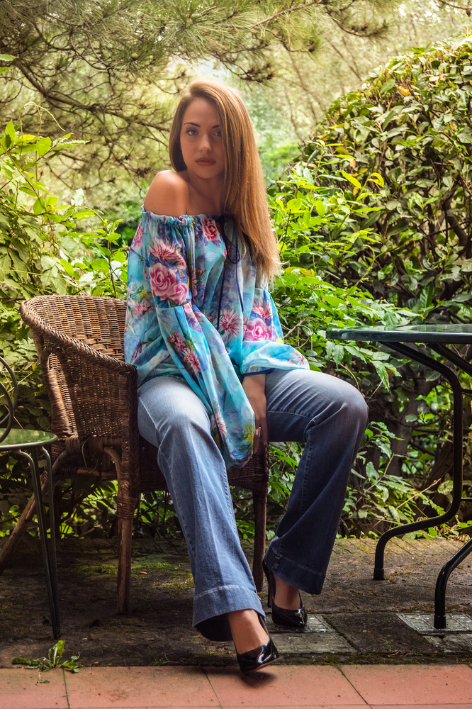 Nora Barth Top floreale Italia