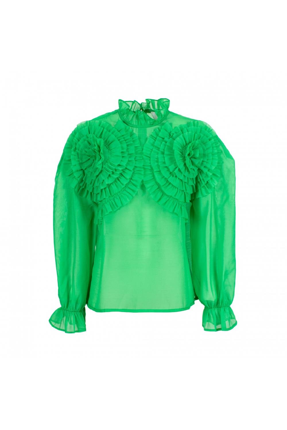 Odì Odì COLONELLA 230S4D7 CAMICIE e BLUSE VERDE Soddisfazione Garantita
