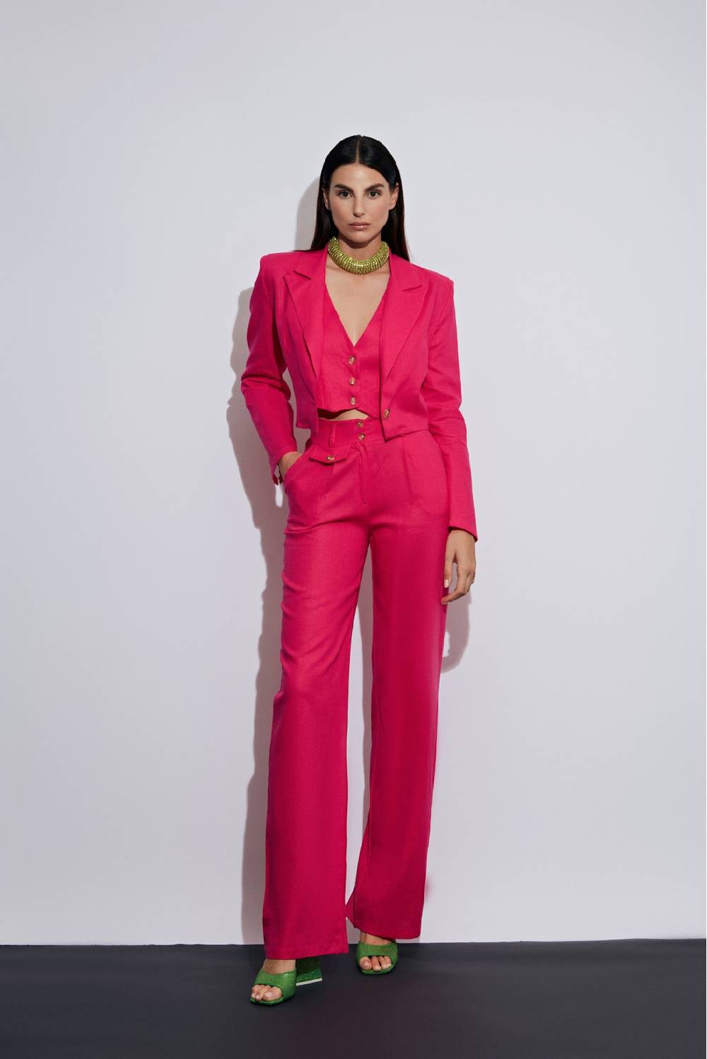 Odì Odì PERGOLA 240S49C PANTALONI FUCSIA Saldi Di Fabbrica
