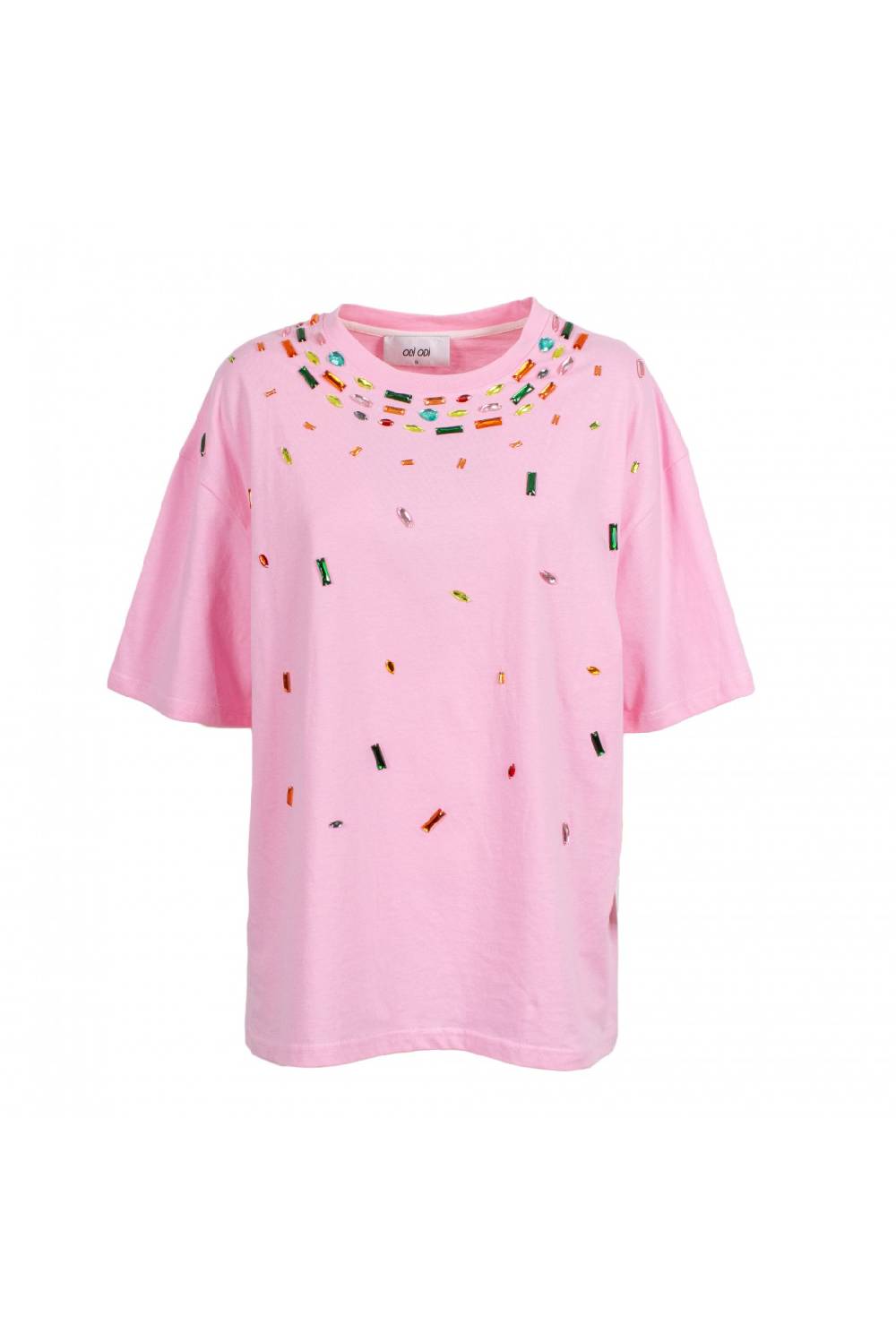 Odì Odì FIASTRA 000S4G8 T-SHIRT ROSA Outlet
