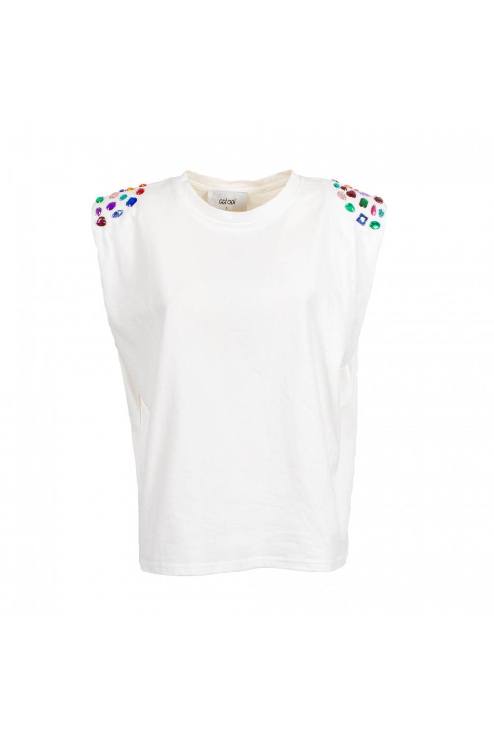 Odì Odì FERLA 000S4D7 T-SHIRT BIANCO In Vendita