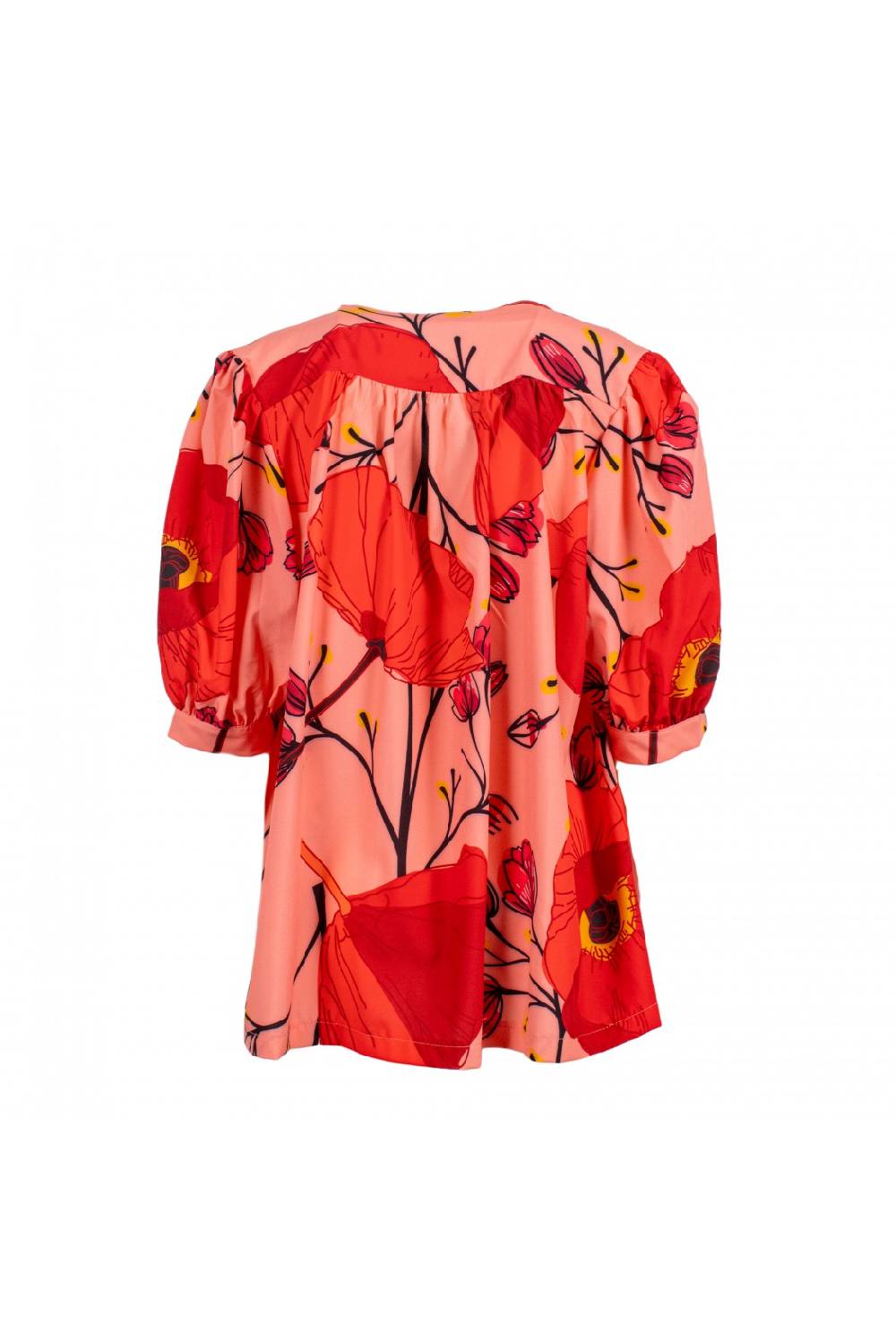 Odì Odì ERNY 250S406 CAMICIE e BLUSE FIORE ROSA/ROSSO 3471 Vendita Calda