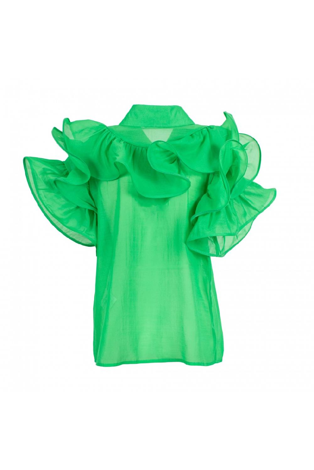 Odì Odì CHIAVARI 250S4F2 CAMICIE e BLUSE VERDE Pezzi Unici