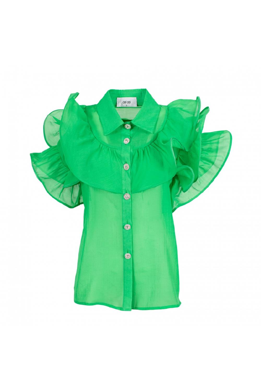 Odì Odì CHIAVARI 250S4F2 CAMICIE e BLUSE VERDE Pezzi Unici