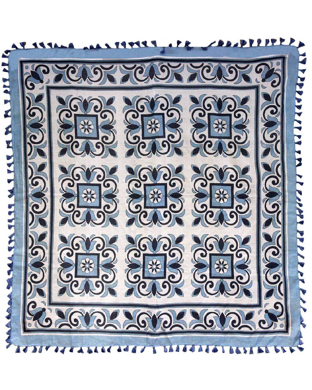 Ordi.to Accessori BANDANA GRECIA- SETA COTONE Qualità Garantita
