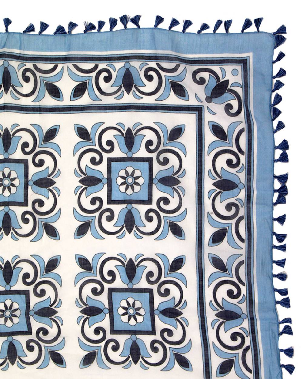 Ordi.to Accessori BANDANA GRECIA- SETA COTONE Qualità Garantita
