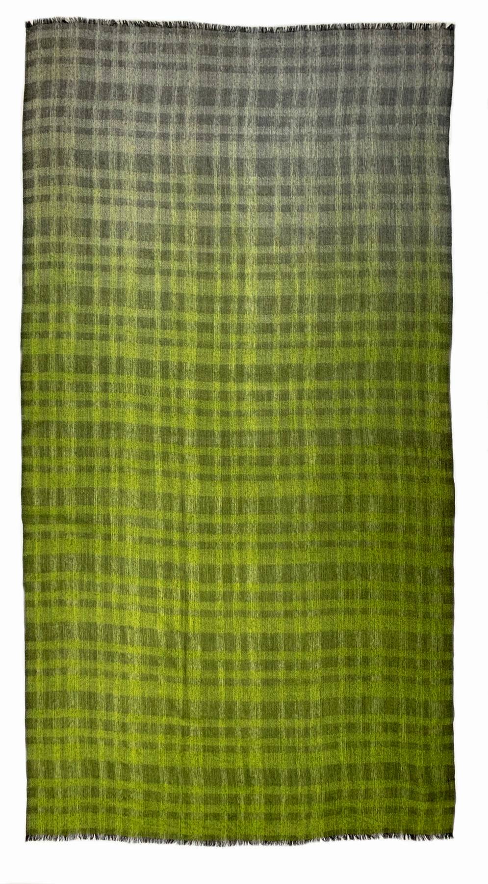 Ordi.to Accessori PICASSO LIME - Sciarpa in lana Italia