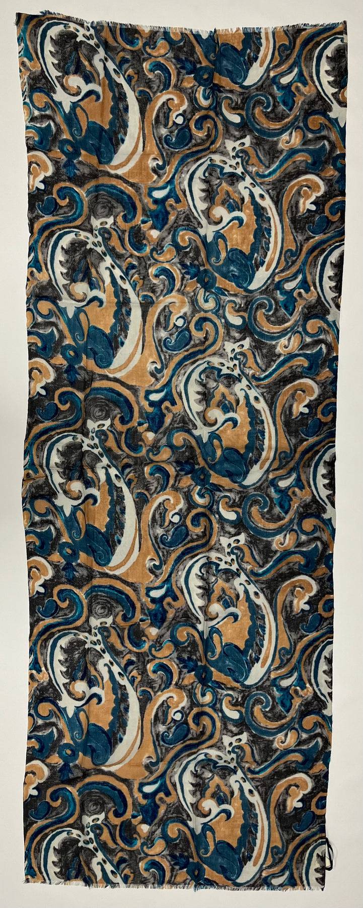 Ordi.to Accessori MODIGLIANI AZZURRO - Sciarpa Unisex in lana Vendita