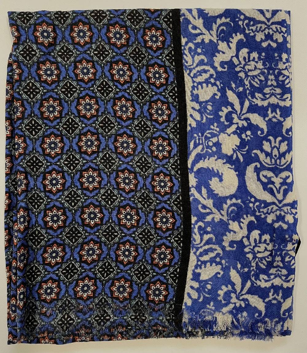 Ordi.to Accessori MIRO' BLU - Sciarpa Unisex in lana Spedizione Gratuita